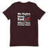 My Rights Don't End Where Your Feelings Begin Short-sleeve unisex t-shirt - Mainstream Freedom