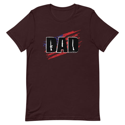 DAD Guns Short-sleeve unisex t-shirt - Mainstream Freedom