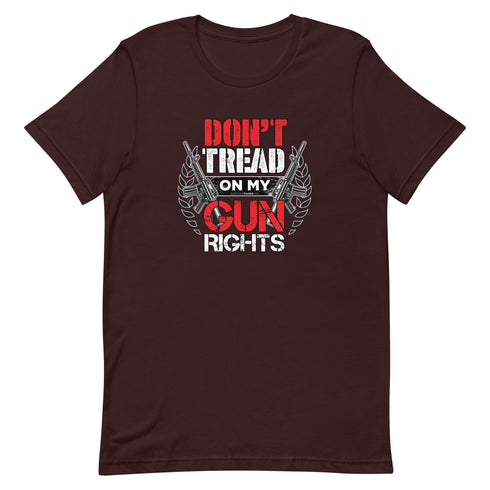 Don't Tread on my Gun Rights Short-sleeve unisex t-shirt - Mainstream Freedom