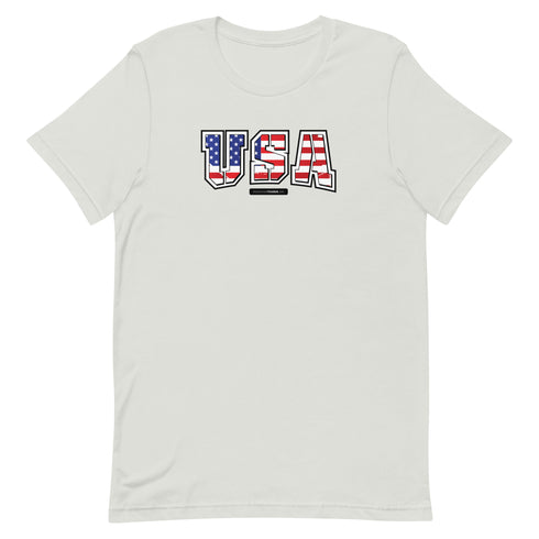 USA Short-sleeve unisex t-shirt - Mainstream Freedom