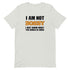 I Am Not Bossy Short-sleeve unisex t-shirt - Mainstream Freedom