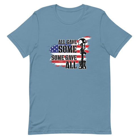 All Gave Some, Some Gave All Short-sleeve Patriotic t-shirt - Mainstream Freedom