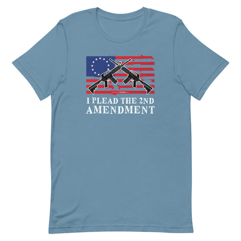 I Plead The 2nd Amendment Short-sleeve unisex t-shirt - Mainstream Freedom