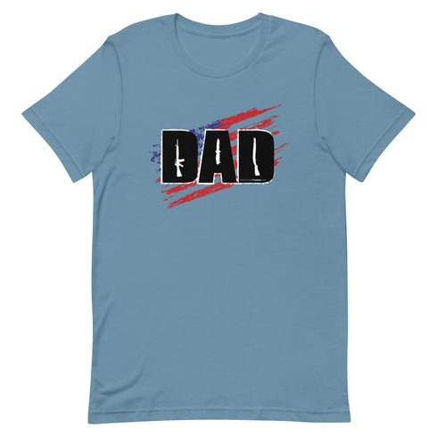 DAD Guns Short-sleeve unisex t-shirt - Mainstream Freedom