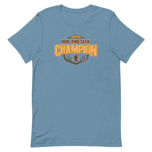Hide And Seek Champion Short-sleeve unisex t-shirt - Mainstream Freedom