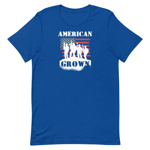 American Grown Proud American Graphic t-shirt - Patriot Apparel - Mainstream Freedom