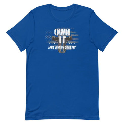 Own It 2nd Amendment Pro 2a Pro Gun rights graphic t-shirt - Mainstream Freedom