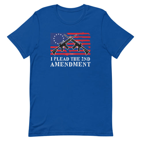I Plead The 2nd Amendment Short-sleeve unisex t-shirt - Mainstream Freedom