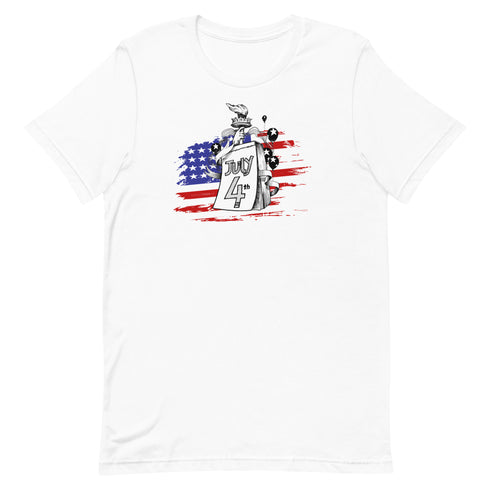 July 4th Unisex Independence Day t-shirt - Mainstream Freedom