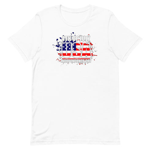 4th of July USA Independence Day Unisex t-shirt - Mainstream Freedom