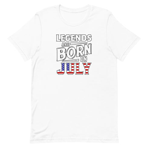 Legends Are Born In July Unisex Independence Day t-shirt - Mainstream Freedom