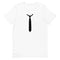 Necktie Silhouette Unisex t-shirt - Mainstream Freedom
