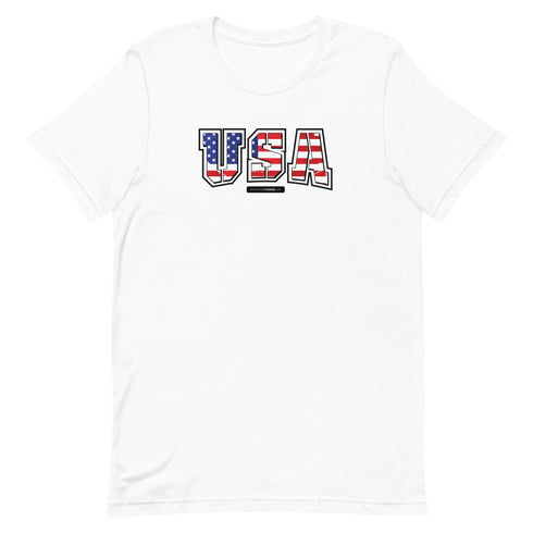 USA Short-sleeve unisex t-shirt - Mainstream Freedom