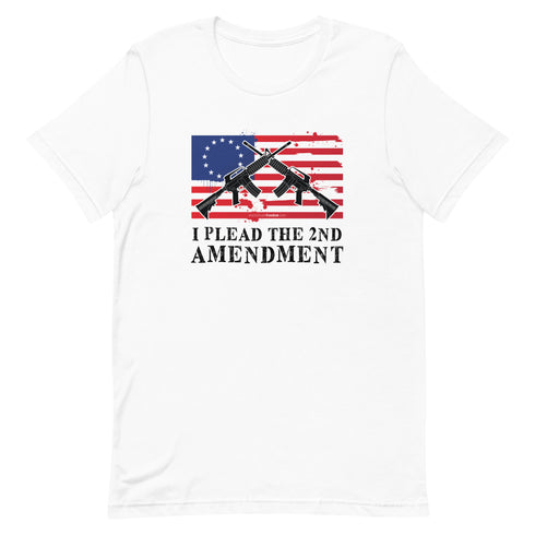 I Plead The 2nd Amendment Short-sleeve unisex t-shirt - Mainstream Freedom