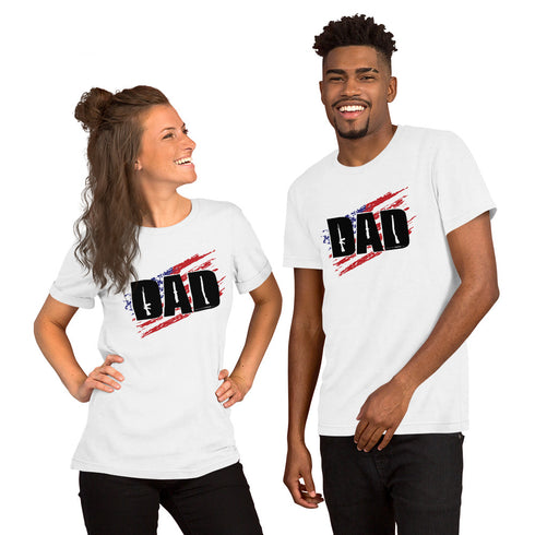 DAD Guns Short-sleeve unisex t-shirt - Mainstream Freedom
