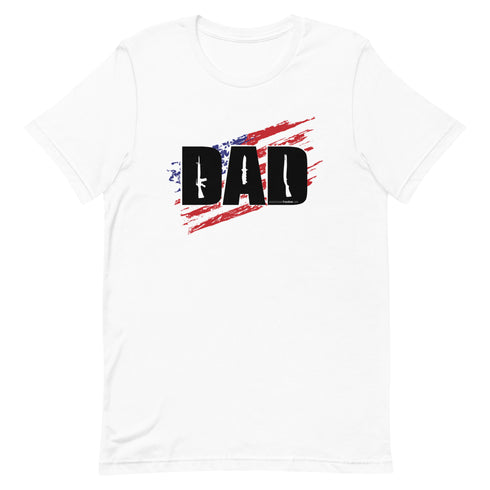 DAD Guns Short-sleeve unisex t-shirt - Mainstream Freedom