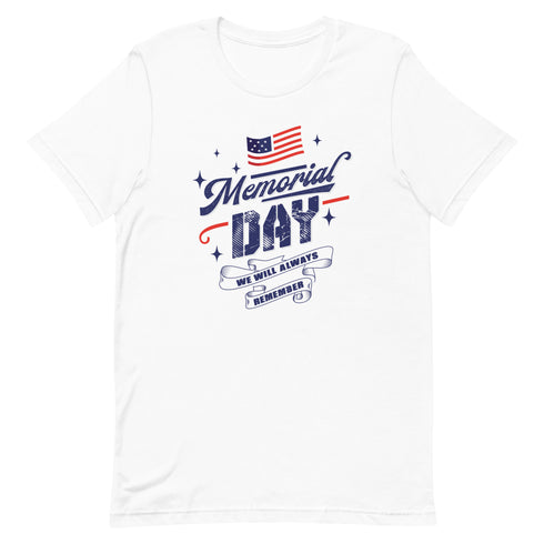 Memorial Day Short Sleeve T-Shirt - Mainstream Freedom