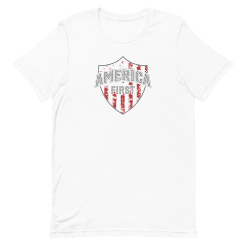 America First Unisex t-shirt - Mainstream Freedom