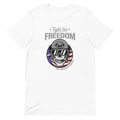 Fight For Freedom - The American Heroes Unisex t-shirt - Mainstream Freedom