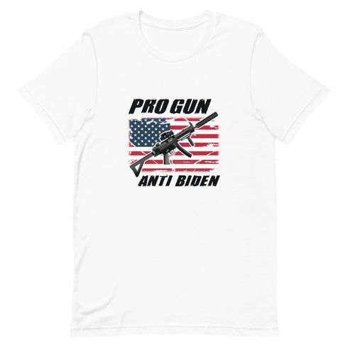Pro Gun Anti-Biden Unisex t-shirt - Mainstream Freedom