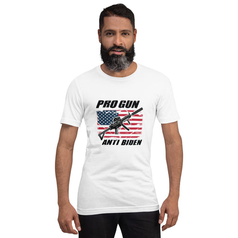 Pro Gun Anti-Biden Unisex t-shirt - Mainstream Freedom
