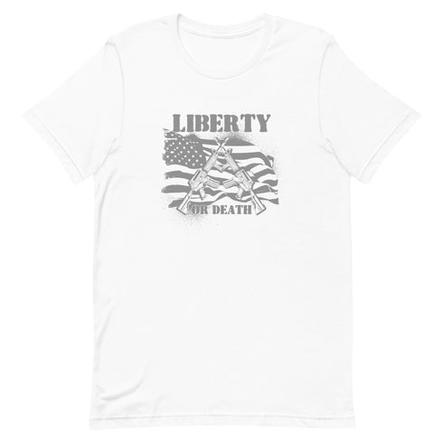 Liberty or Death Unisex t-shirt - Mainstream Freedom