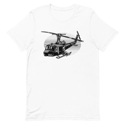 Helicopter Unisex t-shirt - Mainstream Freedom