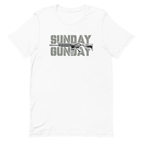Sunday Gun Day t-shirt - Mainstream Freedom