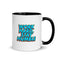Work Hard, Stay Humble Mug with Color Inside - Mainstream Freedom