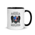 God bless America & Those Who Defend It Remember Everyone Deployed Mug with Color Inside - Mainstream Freedom