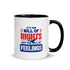 Its The Bill Of Rights Not The Bill of Feelings Mug with Color Inside - Mainstream Freedom