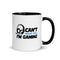 Can't Hear You I'm Gaming Mug with Color Inside - Mainstream Freedom