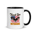 Thank You Veterans Mug with Color Inside - Mainstream Freedom