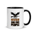 I Like Guns and Free People Mug with Color Inside - Mainstream Freedom