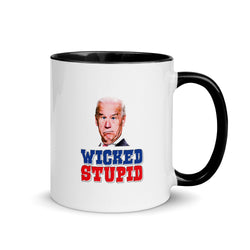 Wicked Stupid Mug with Color Inside - Mainstream Freedom