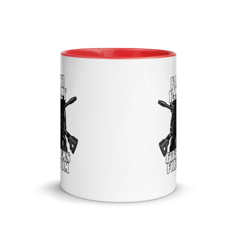 Faith Family Firearms Freedom Mug with Color Inside - Mainstream Freedom