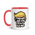 Trump Hair Don't Care Double Sided Humor Mug with Color Inside - Mainstream Freedom