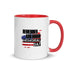 Remember and Honor Memorial Day Mug with Color Inside - Mainstream Freedom