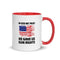 In God We Trust, He Gave Us Gun Rights Mug with Color Inside - Mainstream Freedom
