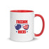 Freedom Rocks Mug with Color Inside - Mainstream Freedom