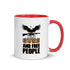 I Like Guns and Free People Mug with Color Inside - Mainstream Freedom