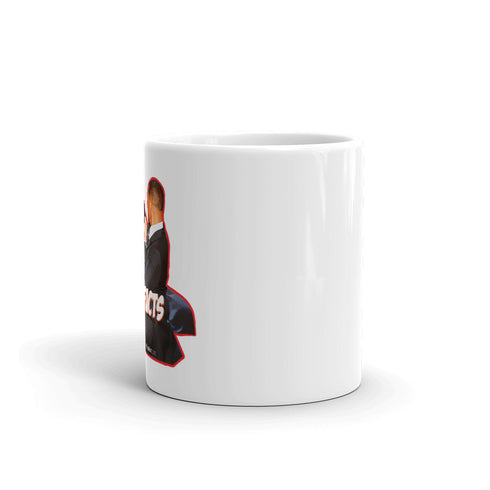 Facts vs Feelings, Will smith smacks Chris Rock White glossy mug - Mainstream Freedom