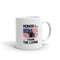 Honor The Fallen Thank The Living White glossy mug - Mainstream Freedom