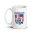 Freedom Mug - White glossy mug - Mainstream Freedom