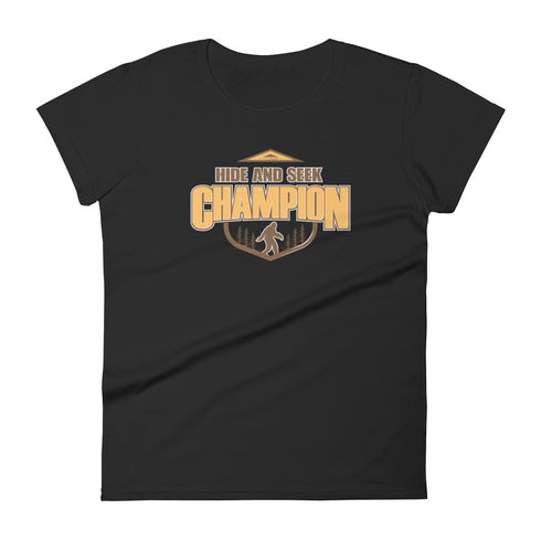 Hide And Seek Champion Women's short sleeve t-shirt - Mainstream Freedom