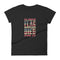 Real Americans Stand For The Flag To Honor Those Who Died For It Women's short sleeve t-shirt - Mainstream Freedom