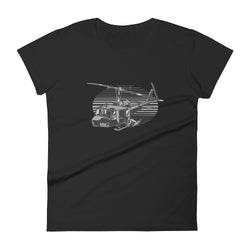 Helicopter Women's short sleeve t-shirt - Mainstream Freedom