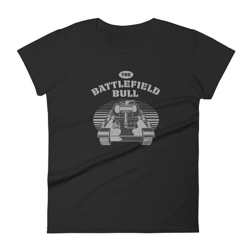 The Battlefield Bull Women's short sleeve t-shirt - Mainstream Freedom