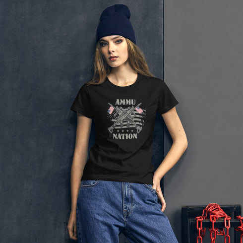 Ammu-nation Women's short sleeve t-shirt - Mainstream Freedom