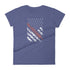 Freedom Grunge Flag Women's short sleeve t-shirt - Mainstream Freedom